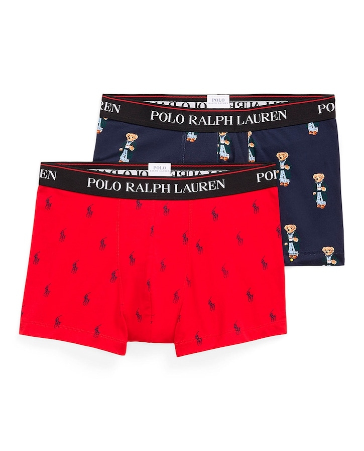 POLO RALPH LAUREN BOXER ALG PACK/2 P215-RED/NAVY T.XL