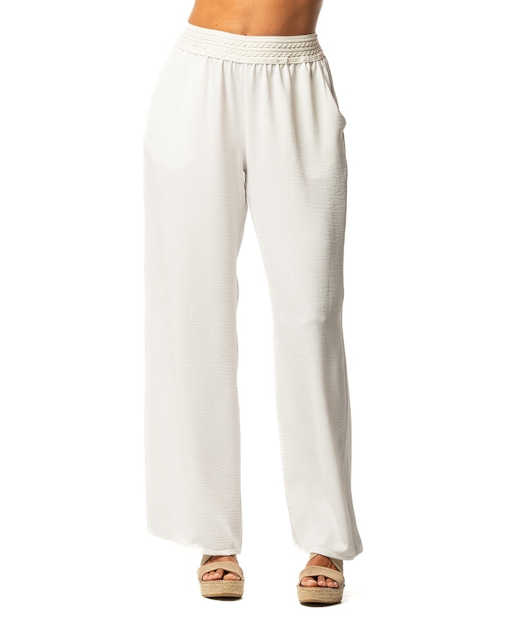 SEÑORETTA  PANTALON MUJER  FINO  BLANCO  251184  T.L