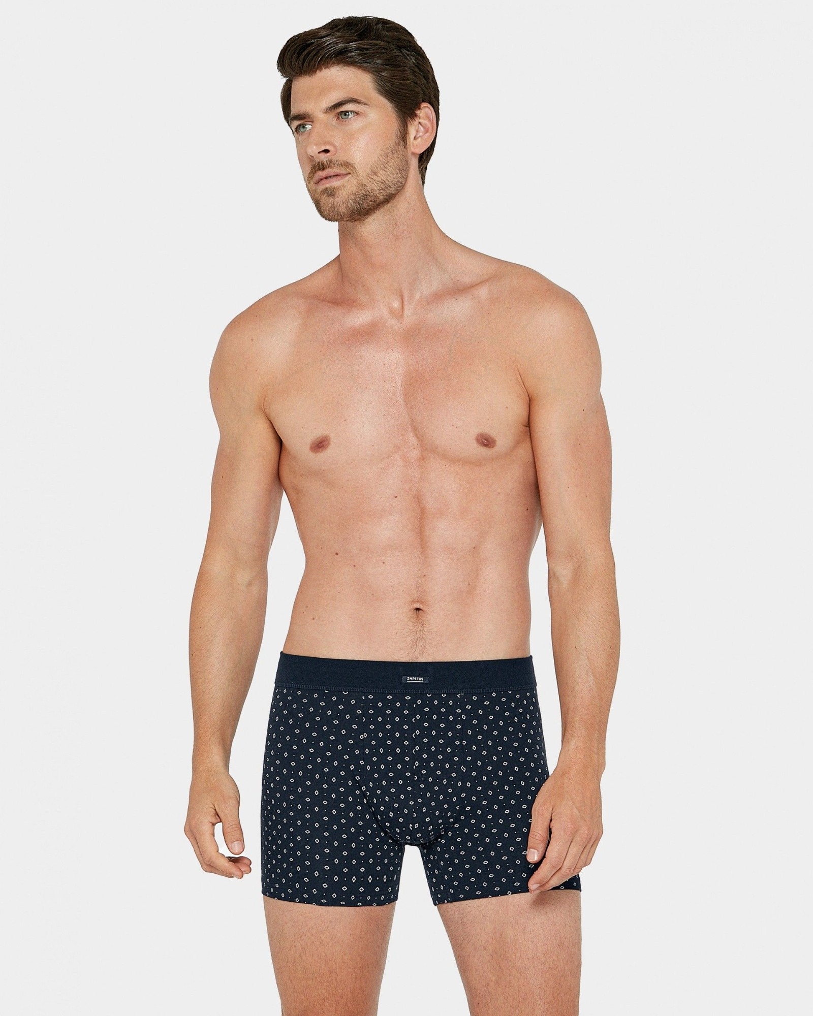 IMPETUS BOXER PACK/2 ALG. 1232K46 AZUL M./M62 T.XL