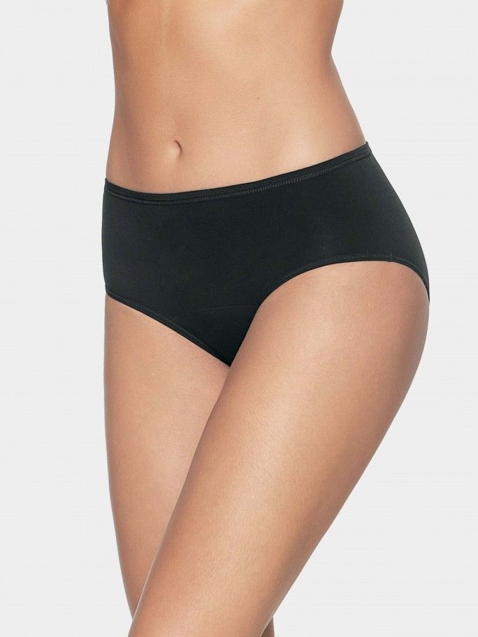 IMPETUS  BRAGA  ALTA  MUJER  PERIOD ECOPANTIES  IM813517800   NEGRA  T.L