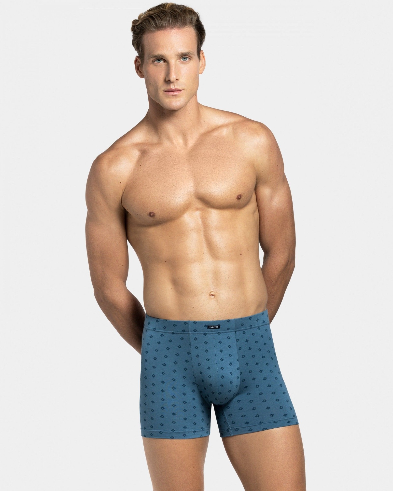 IMPETUS BOXER HOMBRE PACK/2 ALG IM1222L09P2  ALG AZUL/ESTAM  T.XXL