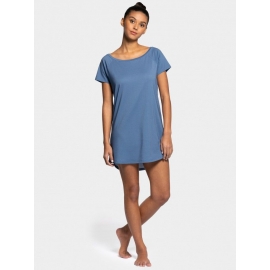 IMPETUS  CAMISÓN  M/C  MODAL IM8661L3000  C.AZUL T . L