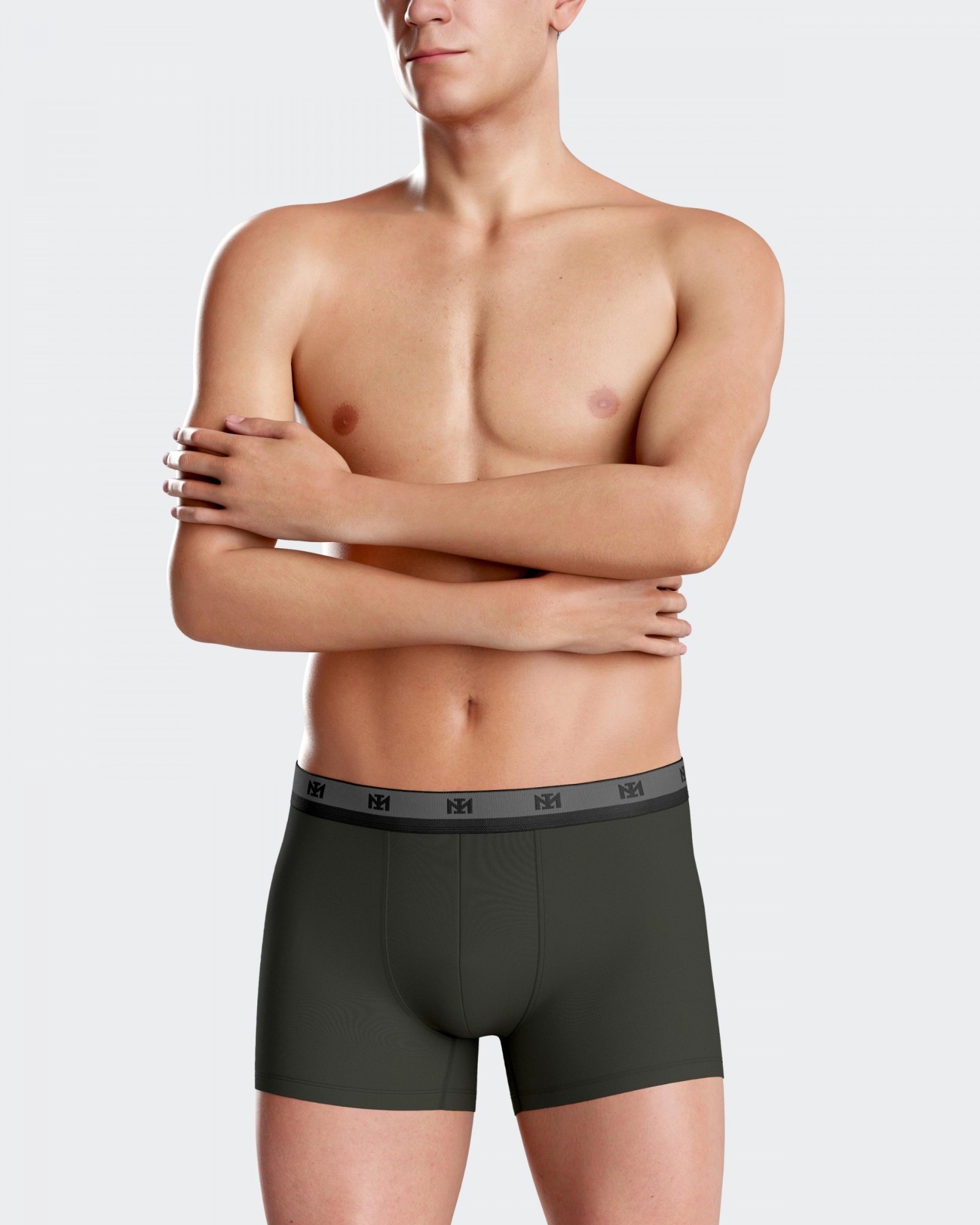 IMPETUS  BOXER PACK-2  LYOCELL  IM1221M72P2 C.NG/GRIS  T. L