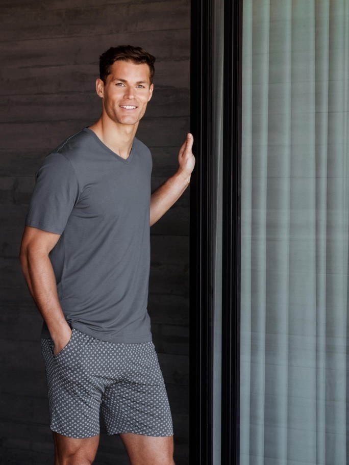 IMPETUS PIJAMA HOM P/C M/C LYOCELL 1512M9400 GRIS T.XXL