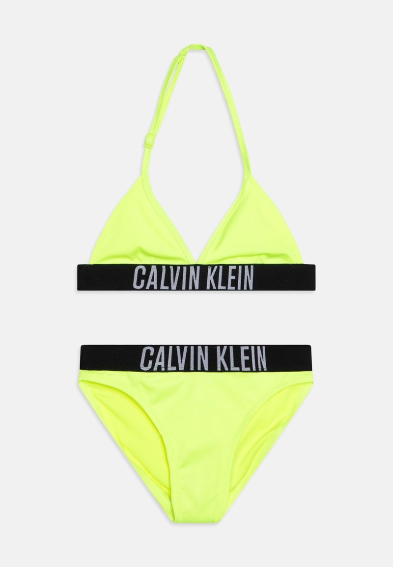 CALVIN KLEIN  BIKINI COMPLETO NIÑA  KYOKY00056  C. AMAR/FOSFOR T.12/14