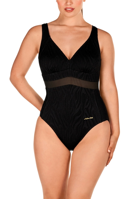 DOLORES CORTES BAÑADOR CONTROL PREFORMADO 2762 NEGRO T.50/2XL