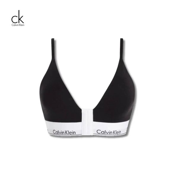 CALVIN KLEIN TOP C/FOAM POST Q. QF7788E CIQ ALG AZUL T.S/P