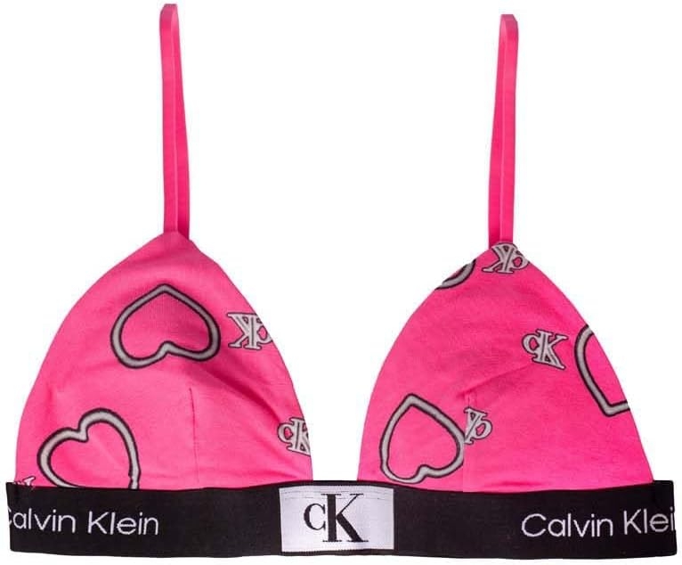 CALVIN KLEIN  1996  TOP   TRIANGULO   QF7478E KCC   C. ROSA /CORAZONES   T. L