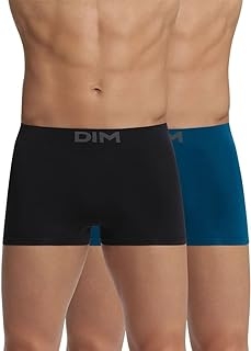 DIM BOXER PACK/2 ALG S/COSTURAS D05HF AZUL T.4/L