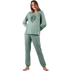 DISNEY HOMEWEAR  PIJAMA MUJER M/L  56961 -0 C.JADE  T. M