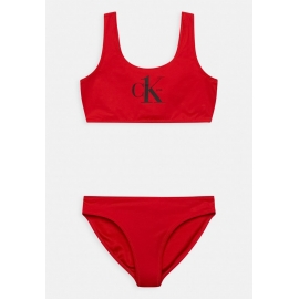 CALVIN  KLEIN  BIKINI  NIÑA ROJO  KYOKY00013  T.12-14