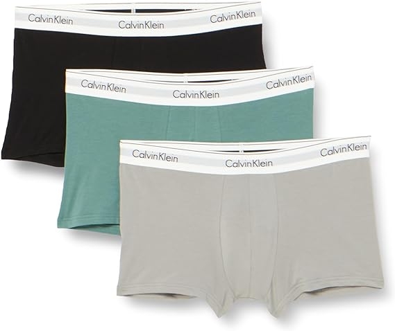 CALVIN KLEIN BOXER HOMBRE PACK/3 ALG NB2380A MBO VER/NG/GR T.XL