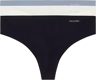 CALVIN  KLEIN  TANGA  PACK/3  CORTE  LASER  AZU/GRI/NEG/   OOOQD5219E  PYE  T.XS