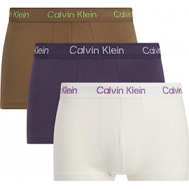 CALVIN  KLEIN  BOXER  CREM/AZUL/VERD/  PACK/3  000NB3705A  FZ4  T.S