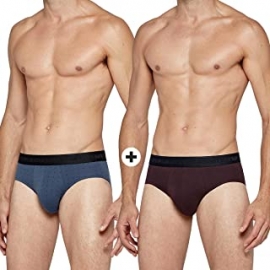 IMPETUS SLIP HOMBRE PACK/2 IM1123L1192 ALG GRIS/BURDEOS T.S/P