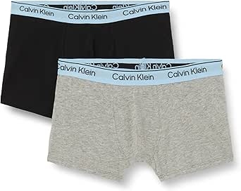 CALVIN KLEIN BOXER NIÑO PACK/2 ALG B700488 0T1 NG/GR T.12-14