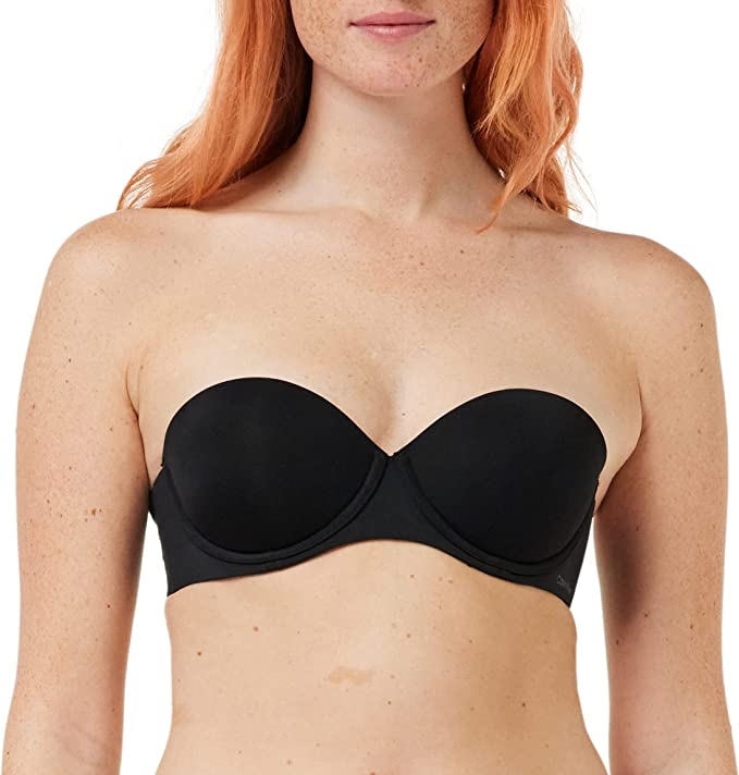 CALVIN KLEIN SUJETADOR S/T PUSH UP 000QF5677 C. NEGRO  T.100C