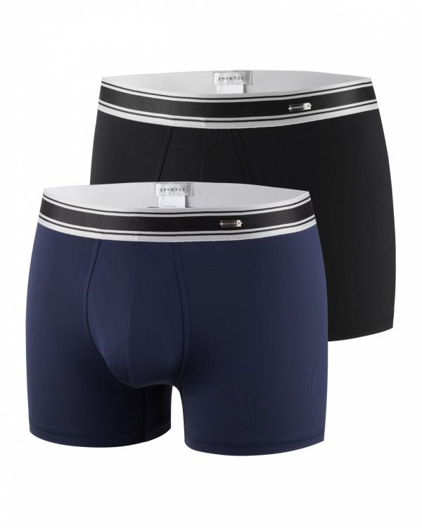 IMPETUS BOXER PACK DE 2 AZUL/NG T.M