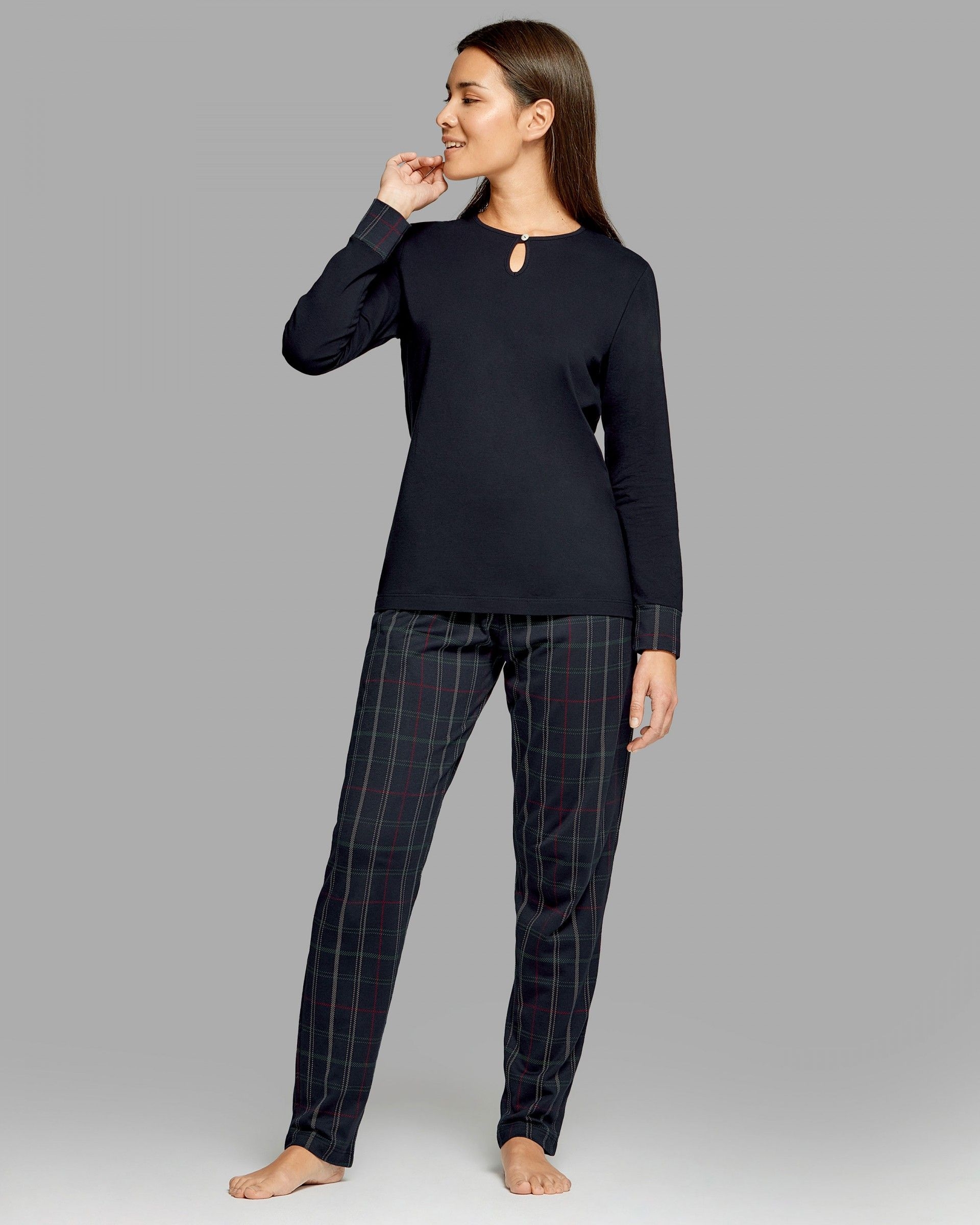 IMPETUS PIJAMA MUJER M/L 8504H84 MODAL  C.MARINO T.M