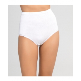 PLAYTEX BRAGA ALTA TRICOT ALGODÓN  P01BM  BLANCA T.XL