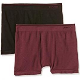 DIM BOXER SIN COSTURAS COTTON PACK2 AD005HF NG/ROG T.5/XL