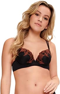 LINGADORE SUJETADOR C/A FOAM PUSH UP+BRAGA  5502 C.CAVIAR T.90/C