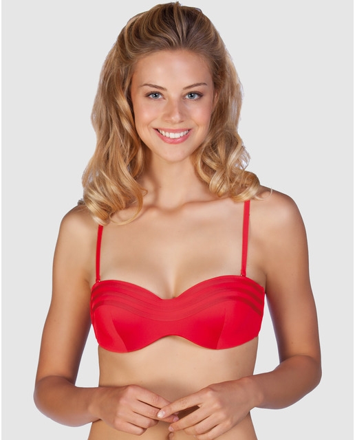 BIKINI DOLORES CORTES ROJO S/T REF/2728-3 T.L/46