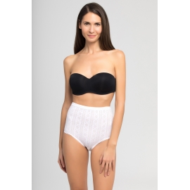 PLAYTEX BRAGA ALTA CENEFA  ALGODÓN P0719  BLANCA T.XXL