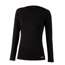 IMPETUS THERMO MUJER CAMISETA M/LARGA CUELLO REDONDO REF.836606 COL.001 NEGRO  T.M