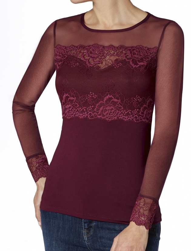 JANIRA CAMISETA M/LARGA 120 MODAL GRETA 1045576  C.TERRACOTA  T.XL