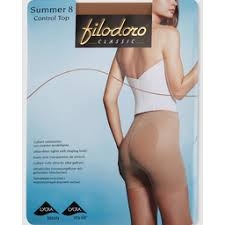 FILODORO PANTY REDUCTOR SUMMER 8den CONTROL TOP C115003 TEA T.3/M