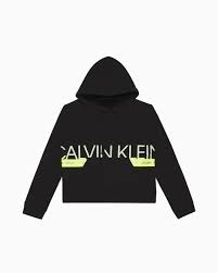 CALVIN KLEIN SUDADERA MUJER QS6341E-001 NEON /NG T.S