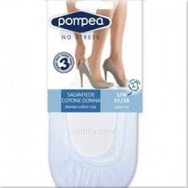 POMPEA SALVAPIE COTTON 3PARES 90769415 BLANCO T.35/38