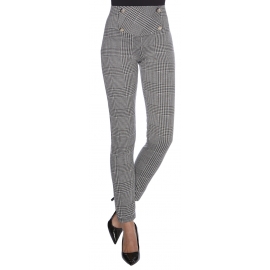 JANIRA  LEGGING WELSHY 1025196  CUADROS /GRIS  2XL