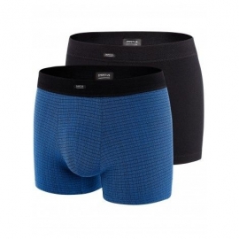 IMPETUS PACK DE 2 BOXERS P223D24 COTTON STRECH COLOR AZUL - AZUL MARINO T. XL