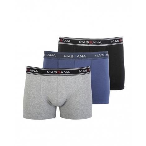 MASSANA BOXER PACK 3 UP37347 C.AZ/GRIS/NG T.XL