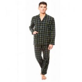 LOHE PIJAMA ESCOCES CUADROS UNISEX Y185168 AZ/VER T.L/G