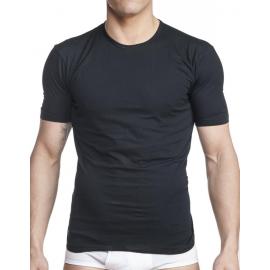 IMPETUS HOMBRE CAMISETA M/CORTA CUELLO REDONDO NEGRA T.M