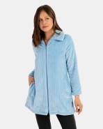 MASSANA BATA  CREMALLERA  MUJER  POLIESTER  L746226  C.AZUL T.XXL