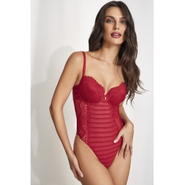 SELMARK BODY SEXY ENCAJE 90852B DAVINIA ROJO T.85B