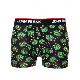 JOHN FRANK BOXER ESTUCHE NAVIDAD JFBD14-CH-GIFT BOX REGALO/NEGRO T.XL