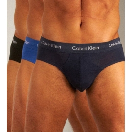 CALVIN KLEIN SLIP PACK/3 U2661G-YKS NG/GRIS/AZ ALG T.XL