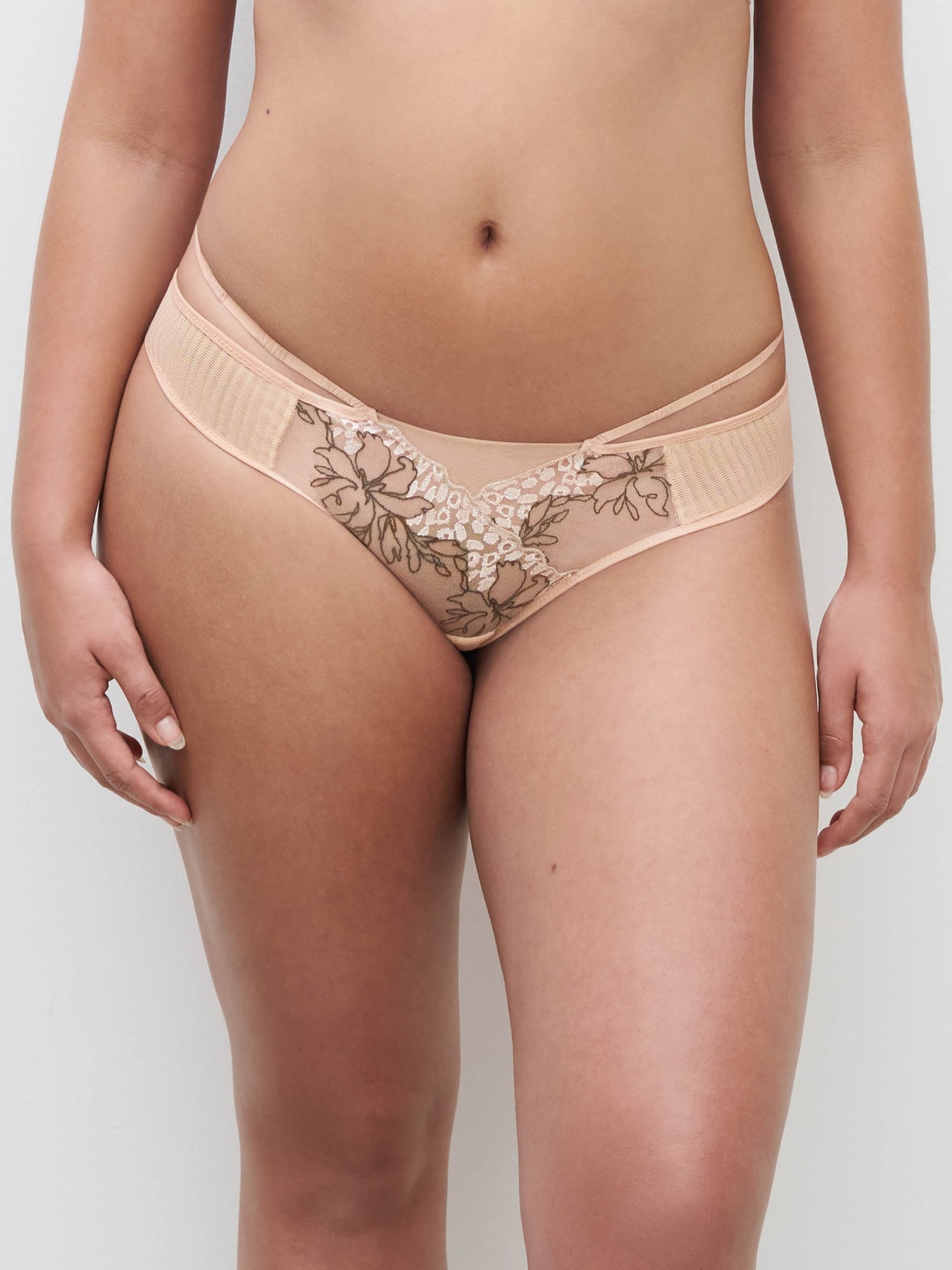 CHANTELLE TANGA  SPICE ENCAJE  C22BGO-A53 VERDE T. M/42