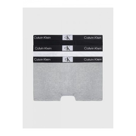 CALVIN KLEIN  BOXER PACK-3  NB3528A  C.GRIS/BL/NEGRO T.S/P