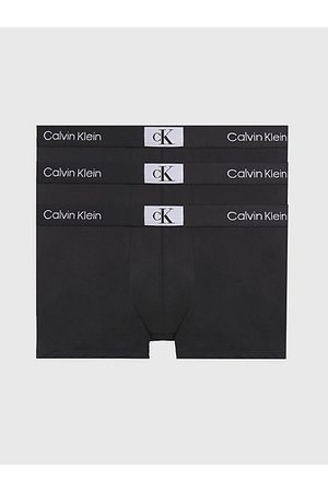 CALVIN  KLEIN  BOXER  PACK/3  NEGROS   000NB3532A  T.XL