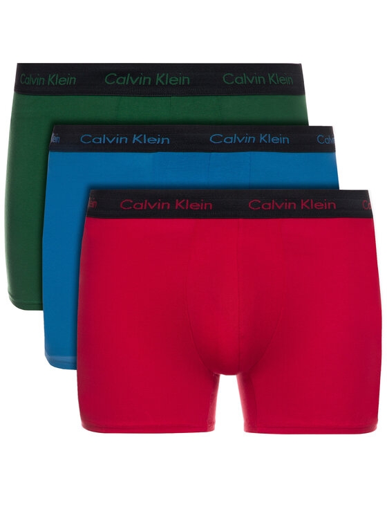 CALVIN  KLEIN  BOXER  PACK/3 000NB1770A WI9   VERD/AZU/ROJ T.MD