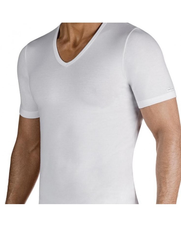 IMPETUS THERMO HOMBRE CAMISETA M/CORTA CUELLO PICO BLANCO RF.1351606 T.S