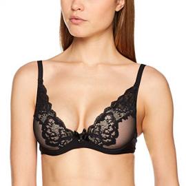 CHANTELLE SUJETADOR C/A C/FOAM 676211 NEGRO  T.95/C