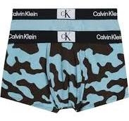 CALVIN  KLEIN  BOXER  NIÑO  PACK/2  AZUL/AZUL MANCHAS  B70B700467  T.12/10