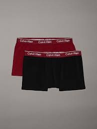 CALVIN  KLEIN  BOXER  NIÑO  NEGRO  /GRANATE  B70B700490  OWE  T.14/16